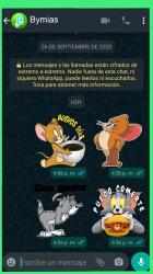 Screenshot 6 Tom Stickers : Gato y Raton Tom  WAStickerApps android
