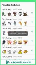 Capture 5 Tom Stickers : Gato y Raton Tom  WAStickerApps android