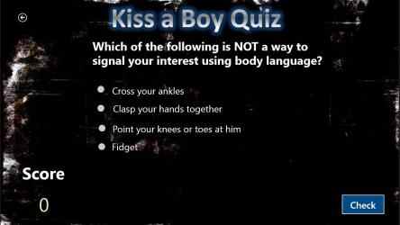 Screenshot 2 kiss quiz windows