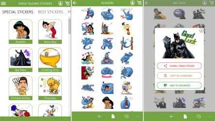 Imágen 9 Emoji HD Talking Stickers for all Messengers windows