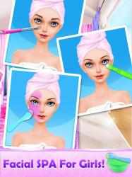 Captura de Pantalla 11 Makeover Games: Makeup Salon Games for Girls Kids android