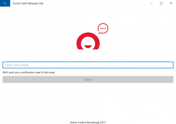 Screenshot 1 Home Credit Message Hub windows