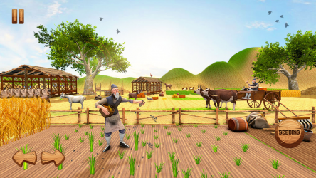 Captura de Pantalla 8 real granja Tractor Simulador android