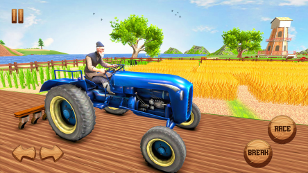 Captura 7 real granja Tractor Simulador android