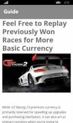 Screenshot 3 Gt Racing Guide windows