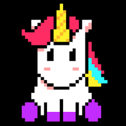 Image 1 Unicorn Art Pixel - Color By Number android