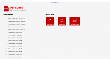 Captura de Pantalla 1 Reader for Adobe Acrobat Documents (PDF) windows