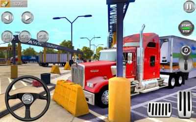 Screenshot 4 American Cargo Truck Simulator : Truck Driving Sim android
