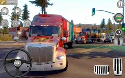 Screenshot 6 American Cargo Truck Simulator : Truck Driving Sim android