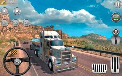 Captura de Pantalla 7 American Cargo Truck Simulator : Truck Driving Sim android