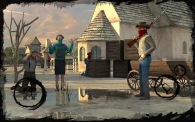 Captura 4 Wild West Redemption Gunfighter Shooting Game android