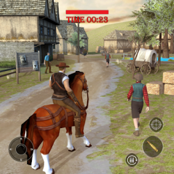 Captura 1 Wild West Redemption Gunfighter Shooting Game android