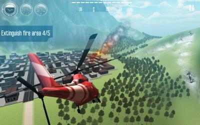 Screenshot 2 Helicopter Flight Simulator 3D - Simulador de vuelo y conducir auto para heroes de policia windows