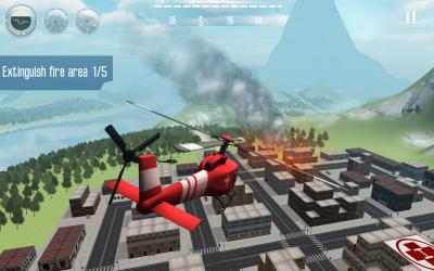 Captura de Pantalla 3 Helicopter Flight Simulator 3D - Simulador de vuelo y conducir auto para heroes de policia windows