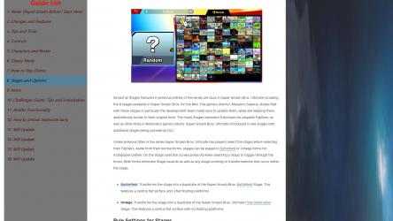 Captura de Pantalla 2 Guide for Super Smash Bros windows