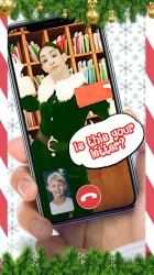 Screenshot 4 Videollamada Elfo de Navidad android