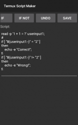Screenshot 9 Termux Script Maker android
