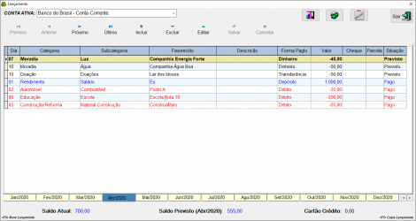 Screenshot 2 Grana - Programa de Finança Pessoal windows