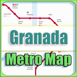 Screenshot 1 Granada Metro Map Offline android