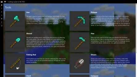 Capture 3 Crafting Guide for MC PRO windows