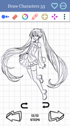 Captura de Pantalla 9 How to Draw Vocaloid Miku android