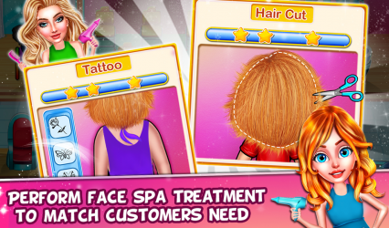 Captura de Pantalla 11 My Barber Shop - Hairstylist Fashion Salon Game android