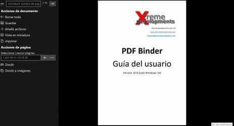 Captura 8 Encuadernador PDF windows