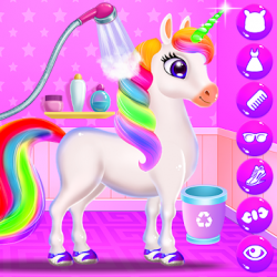 Captura 1 Rainbow Baby Unicorn Pet android