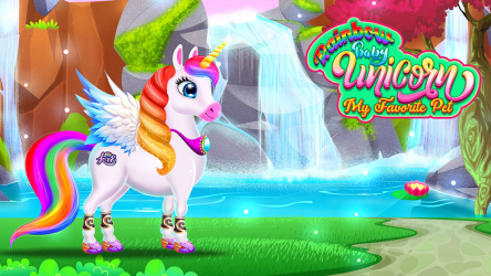 Screenshot 5 Rainbow Baby Unicorn Pet android