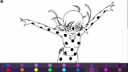 Captura de Pantalla 7 Ladybug & Cat Noir Art Games windows