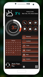 Screenshot 13 Elegant Launcher 2 - 2018, Lanzador gratuito android