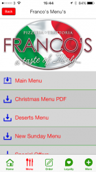 Capture 4 Franco's Italian Restaurant android