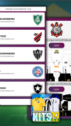 Screenshot 4 Dream League Brasileiro kits soccer Brazil android