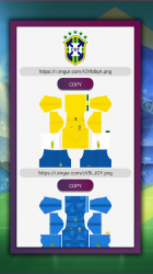 Screenshot 2 Dream League Brasileiro kits soccer Brazil android
