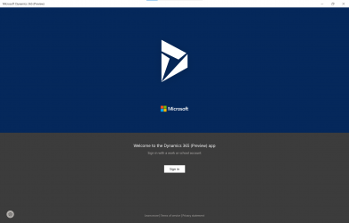 Captura de Pantalla 1 Microsoft Dynamics 365 (Preview) windows