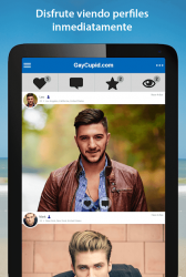 Captura 7 GayCupid - App Citas Gay android