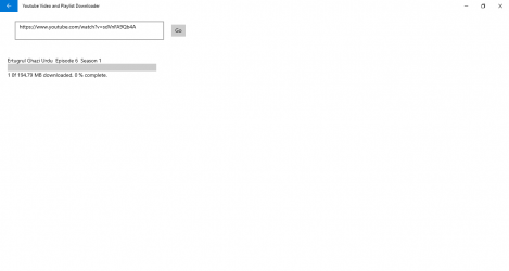 Screenshot 1 Youtube Video and Playlist Downloader windows