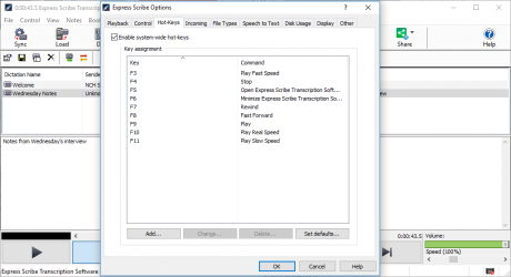 Screenshot 5 Express Scribe Transcription Free windows