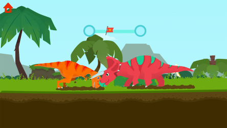 Captura de Pantalla 3 Isla Dinosaurio: Juegos T-REX android