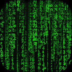 Screenshot 1 Matrix fondo animado android