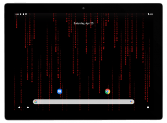 Screenshot 9 Matrix fondo animado android