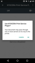 Captura 3 KYOCERA Print Service Plugin android