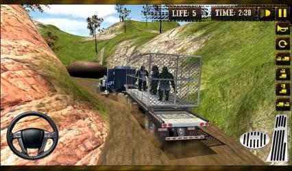 Captura de Pantalla 13 Up Hill Truck Driving Mania 3D android
