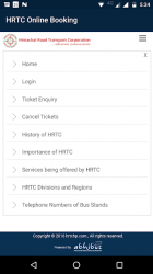 Screenshot 3 HRTC Online Booking Official android