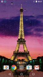 Screenshot 4 Lluvia en París Fondo Animado android