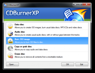 Screenshot 2 CDBurnerXP windows