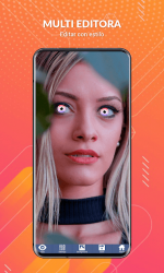Screenshot 8 Cambiador de color de ojos android