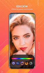 Screenshot 4 Cambiador de color de ojos android