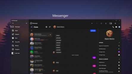 Screenshot 1 One Messenger : Skype, Slack and more windows