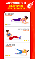 Screenshot 8 Six Pack Abs Workout 30 Day Fitness: HIIT Workouts android